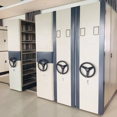 Manual Mass Movable Shelving System For School Library