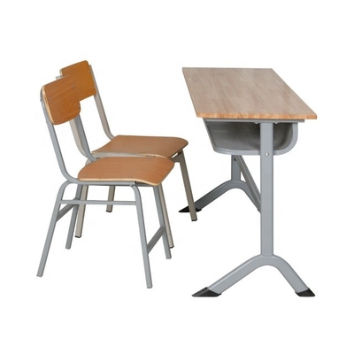 OEM RAL Colour University School Desk With Chair